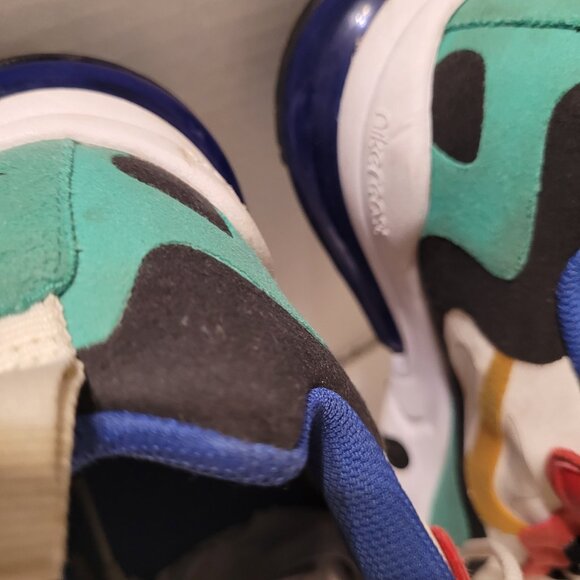 Air 7c react Nike runners 6Y Youth Multicolor Sneakers Size US 6Y - Picture 11 of 13